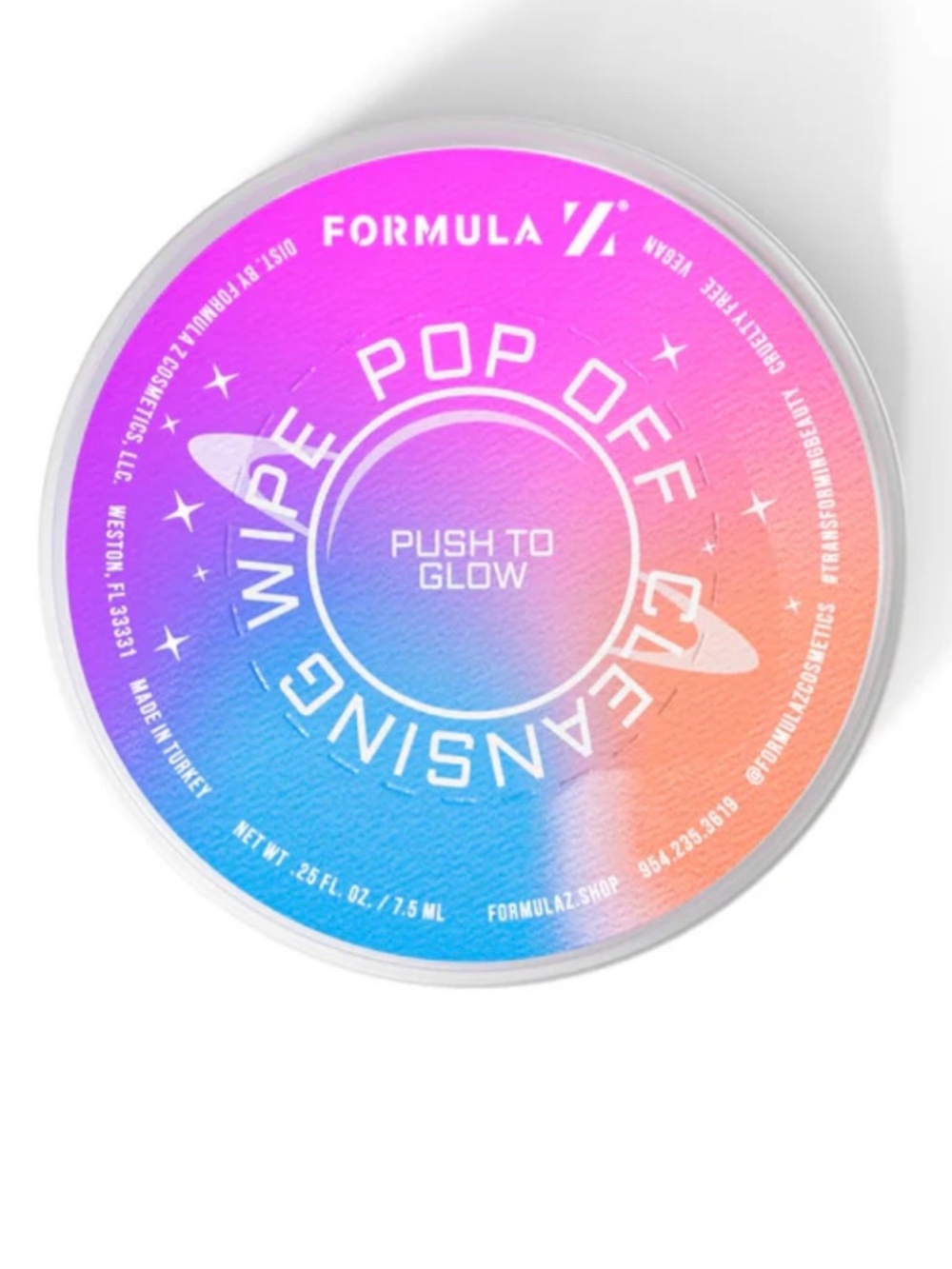 Formula Z "Pop Off Cleansing Wipes" NWT - Picture 3 of 6
